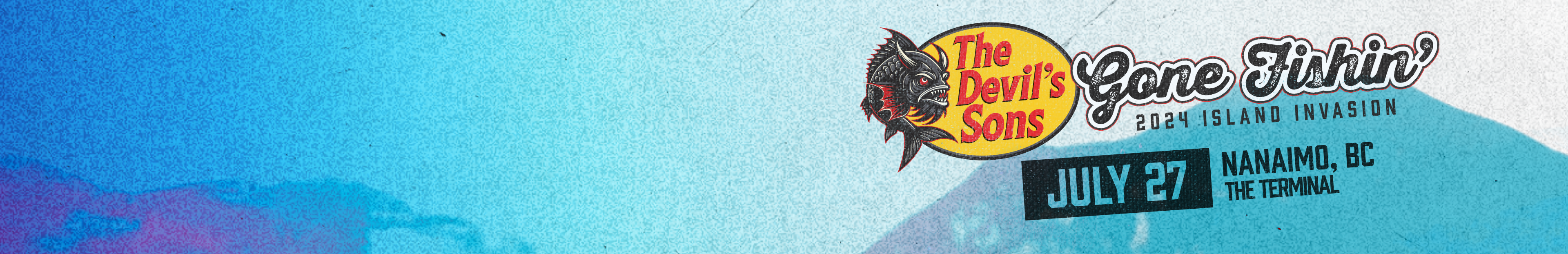 Poster: Gone Fishin Tour w/ Mean Bikini, LOA